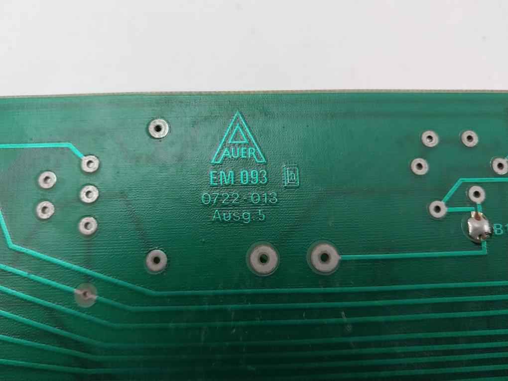 Auer Em090 Acknowledge Measurement Unit Pcb