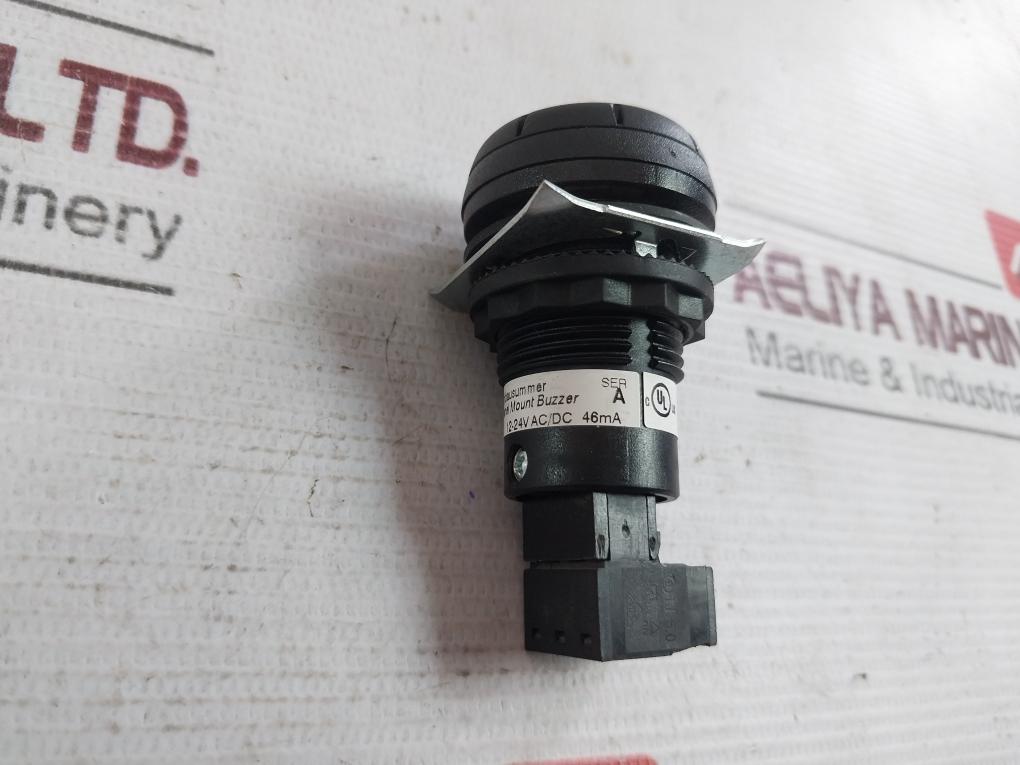 Auer Esv Panel Mount Buzzer 12-24V Ac/Dc 46Ma 0413 Ip65