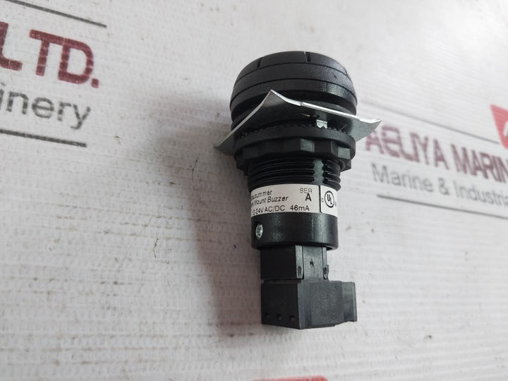 Auer Esv Panel Mount Buzzer 12-24V Ac/Dc 46Ma 0413 Ip65