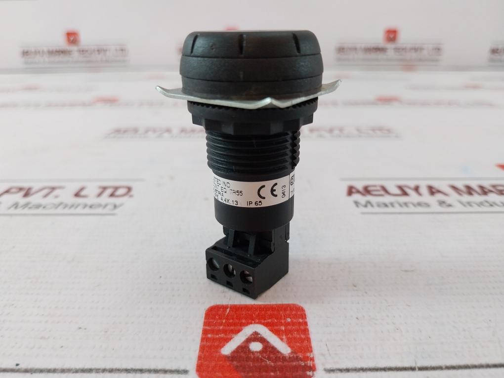 Auer Esv Panel Mount Buzzer 4, 4X,13 Ser: A 12-24V Ac/Dc 46Ma Ip65