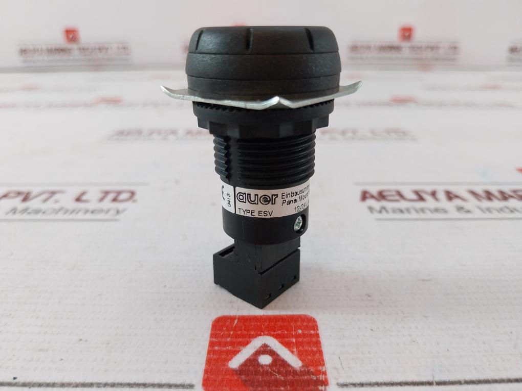 Auer Esv Panel Mount Buzzer 4, 4X,13 Ser: A 12-24V Ac/Dc 46Ma Ip65