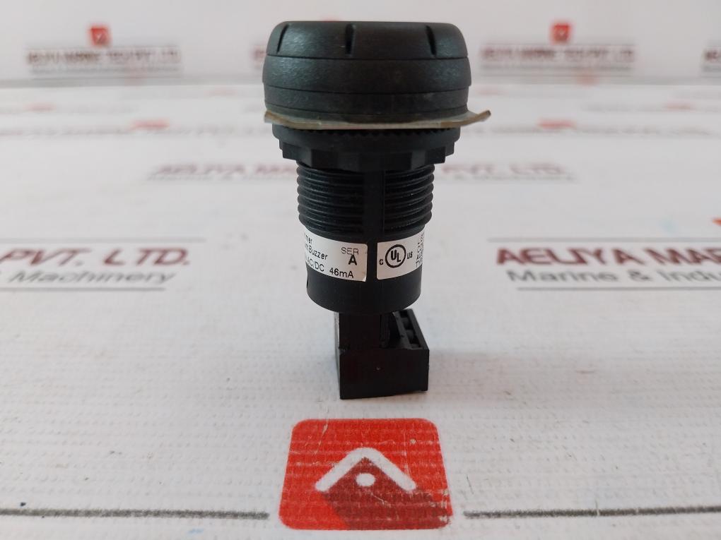 Auer Esv Panel Mount Buzzer 4, 4X,13 Ser: A 12-24V Ac/Dc 46Ma Ip65