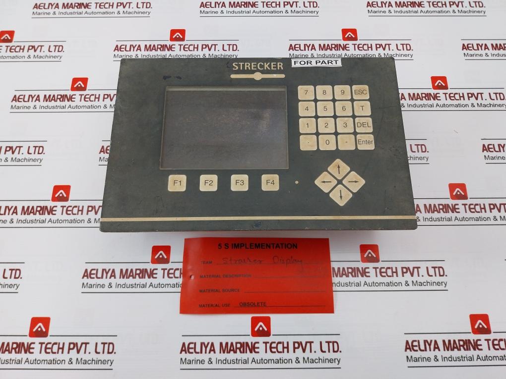 August Strecker V20 Operating Screen Eag0085901 9Vac/20Vac 50/60Hz