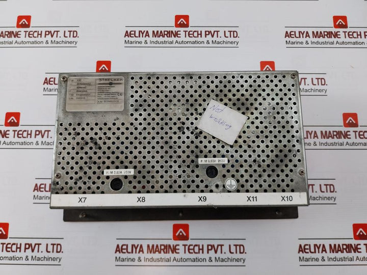 August Strecker V20 Operating Screen Eag0085901 9Vac/20Vac 50/60Hz