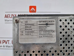 August Strecker V20 Operating Screen Eag0085901 9Vac/20Vac 50/60Hz