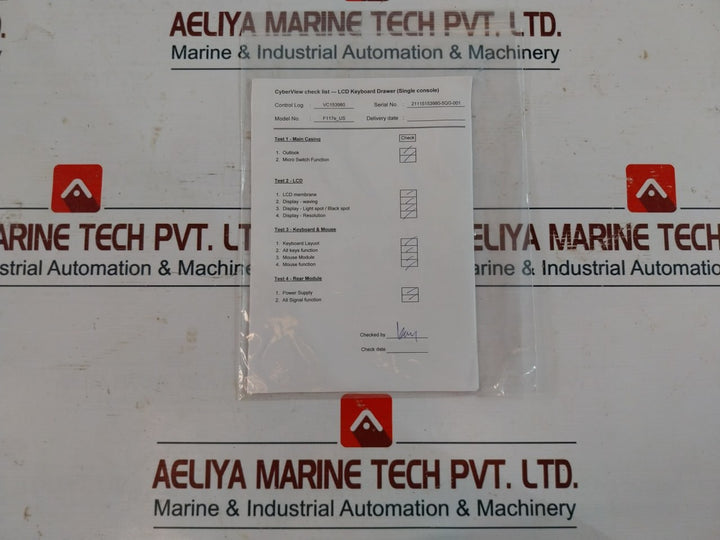 Austin Hughes F117E_Us Lcd Console Drawer Set Pg-cv-f117-q113V1