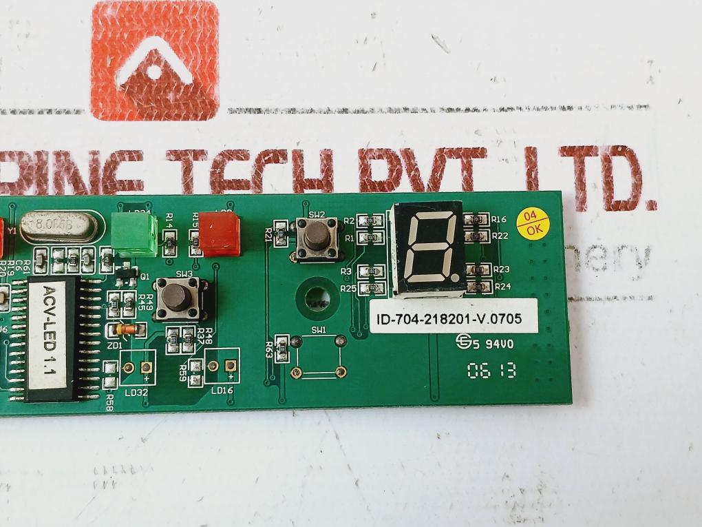 Austin Hughes Pcb-2207-p0-ah Pcb Switch Board 94V0