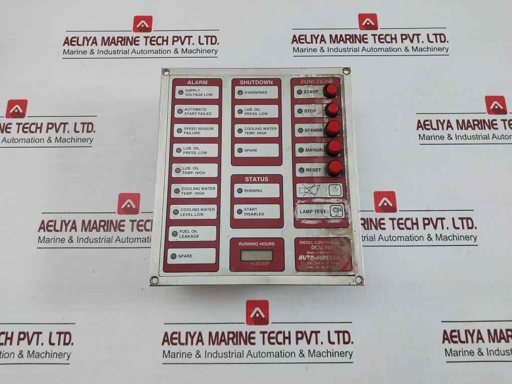 Auto-maskin 5-180Sec 200-600Rpm Diesel Control Unit Dcu 105