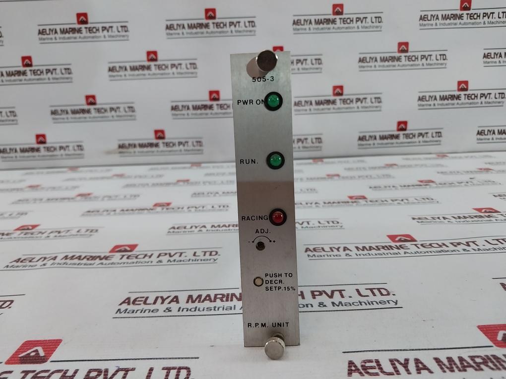 Auto-maskin 505-3 R.P.M Unit Pcb Card