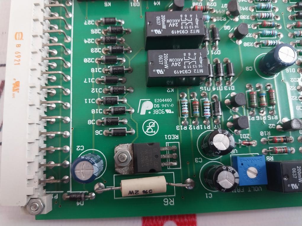 Auto Maskin R.p.m. Unit 505-b PCB Card