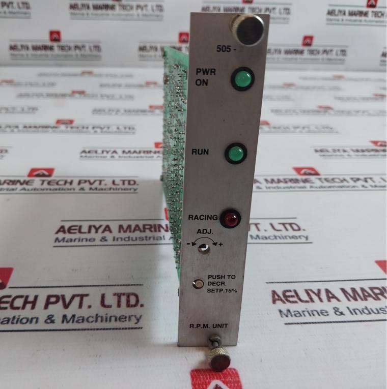 Auto Maskin R.p.m. Unit 505-b PCB Card