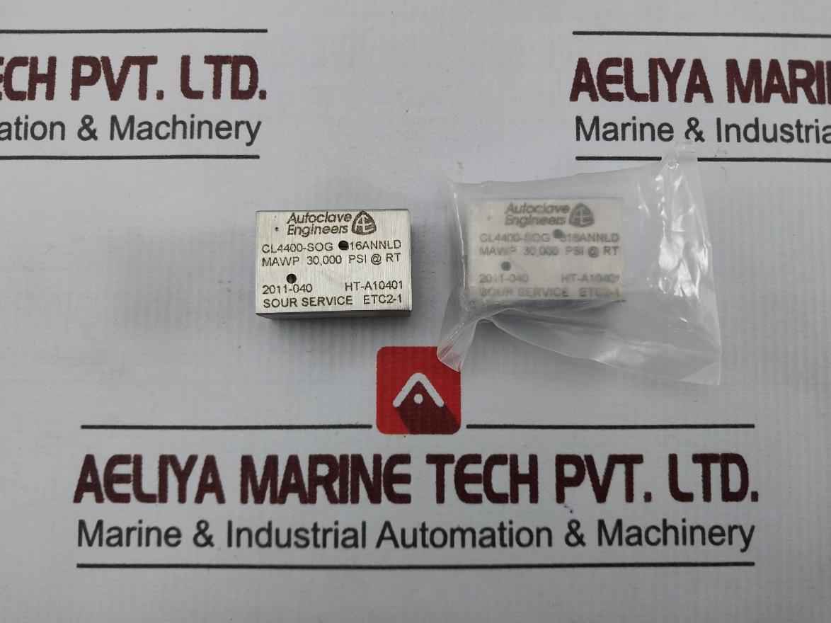 Autoclave Engineers Cl4400-sogwo Sour Service Cone & Thread Fitting 30,000 Psi