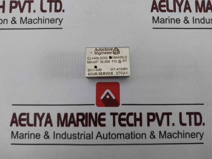 Autoclave Engineers Cl4400-sogwo Sour Service Cone & Thread Fitting 30,000 Psi
