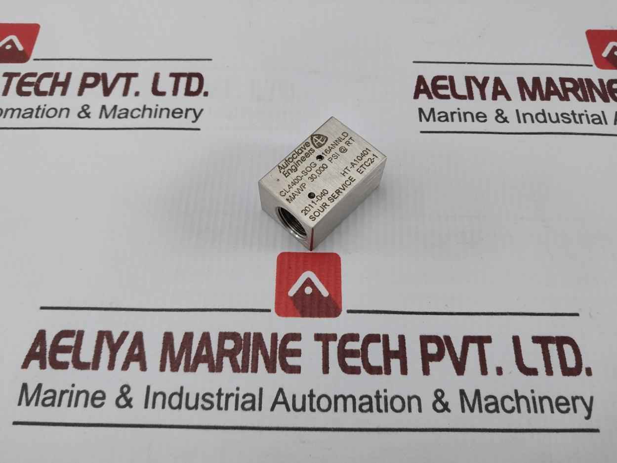 Autoclave Engineers Cl4400-sogwo Sour Service Cone & Thread Fitting 30,000 Psi