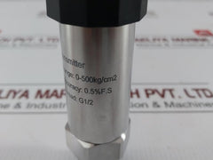 Autocon Pressure Transmitter 4-20Ma 12-36Vdc 0-500Kg/Cm2 Qyb100