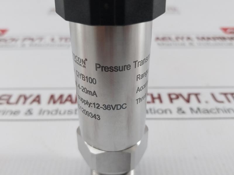 Autocon Pressure Transmitter 4-20Ma 12-36Vdc 0-500Kg/Cm2 Qyb100
