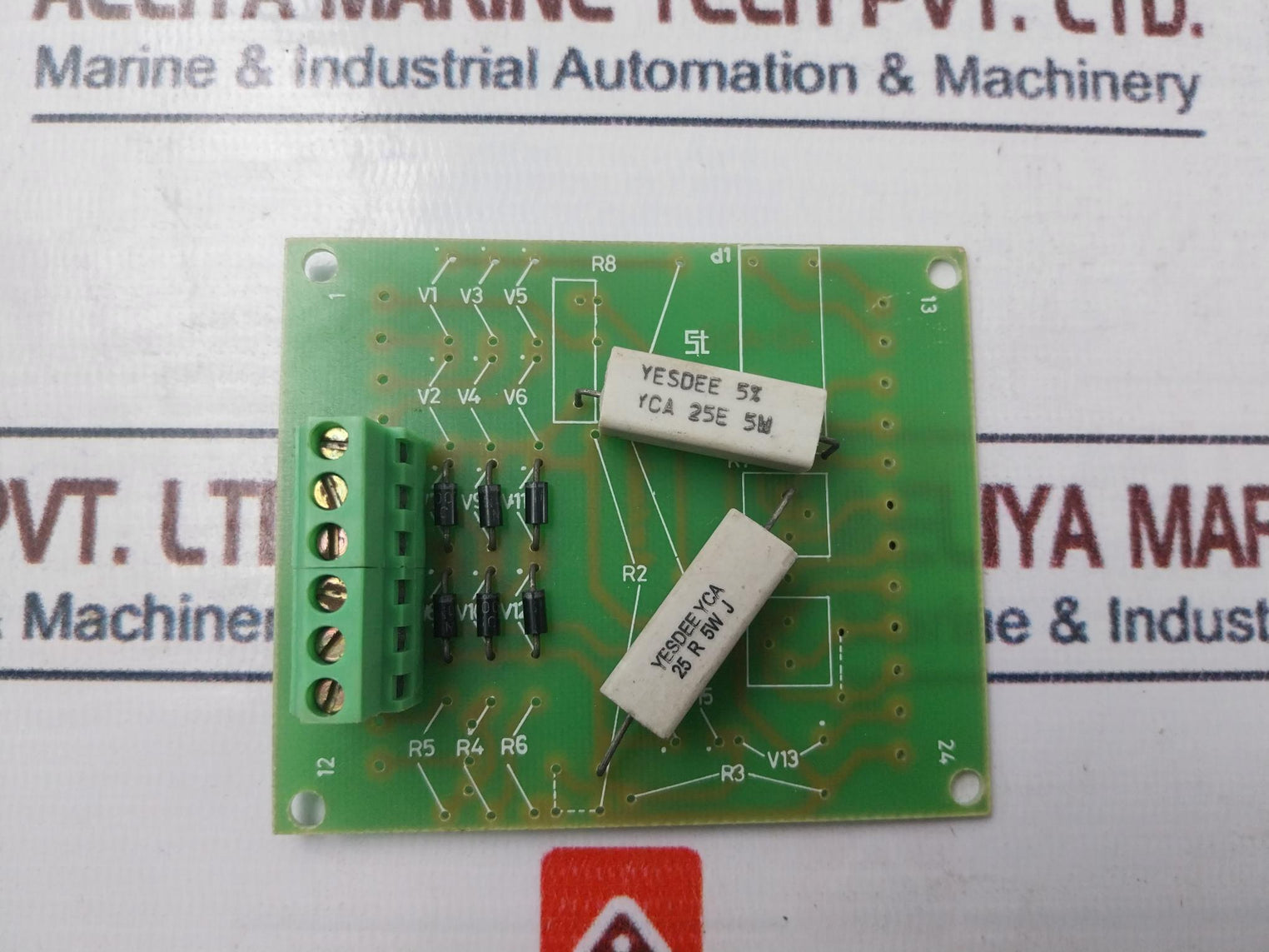 Autodata Ad-ac-2 Printed Circuit Board