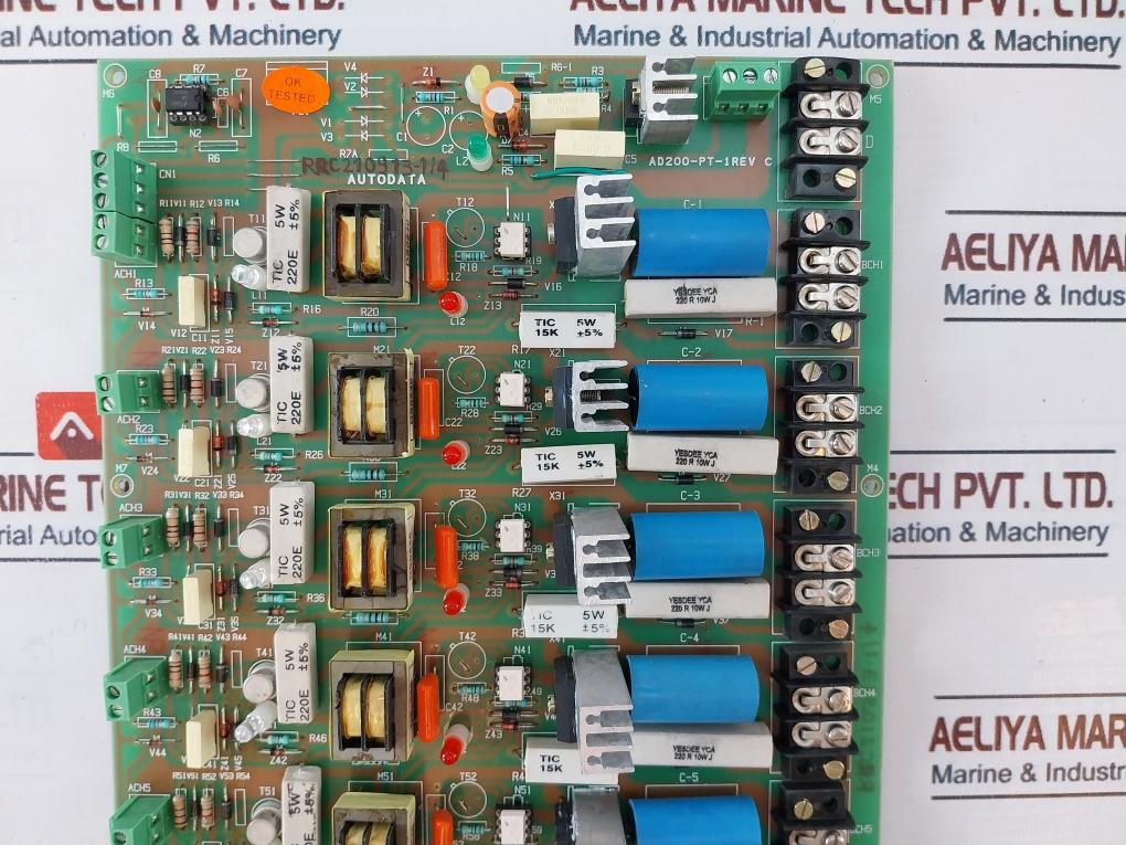 Autodata Ad200-pt-1 Printed Circuit Board Rev: C