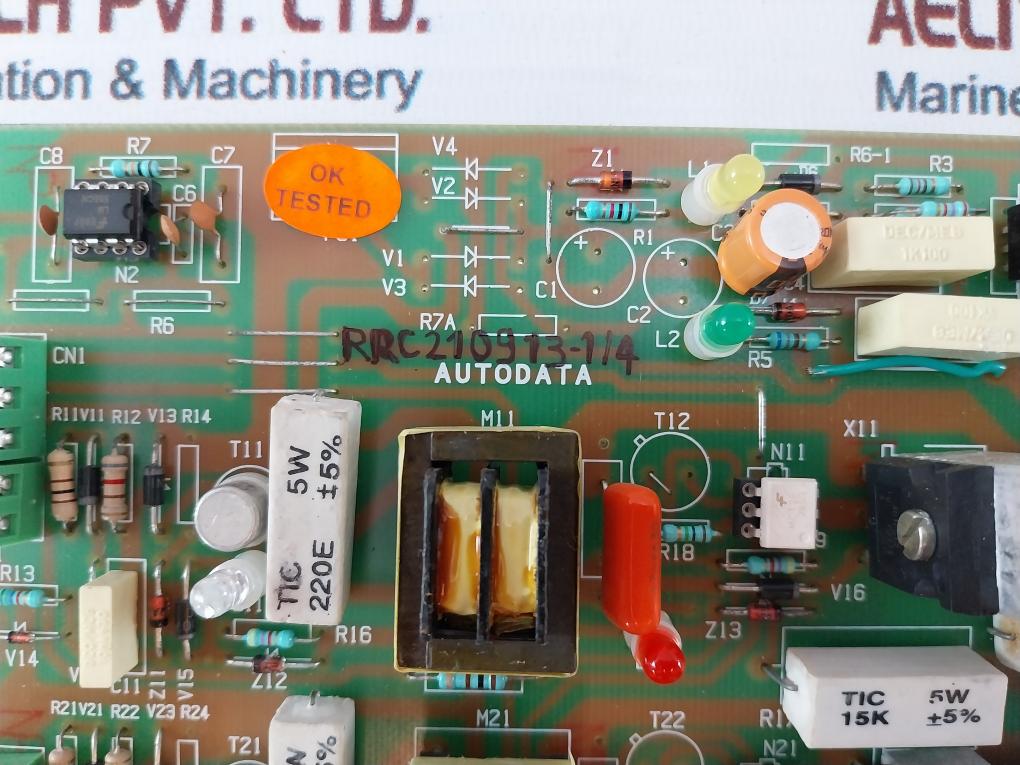 Autodata Ad200-pt-1 Printed Circuit Board Rev: C