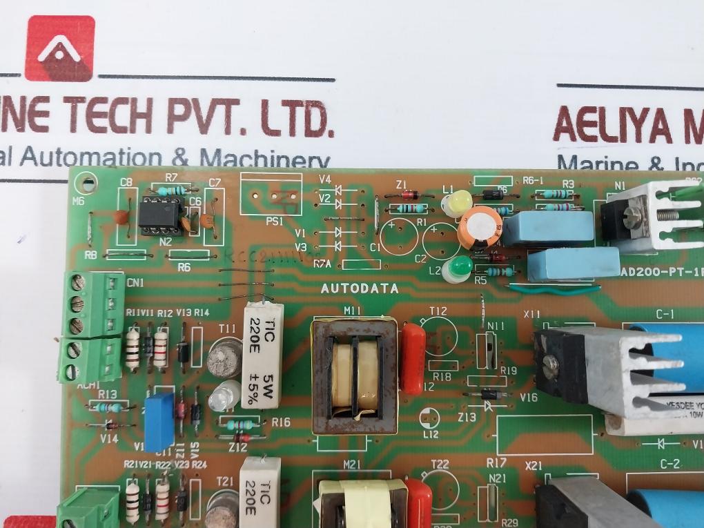 Autodata Ad200-pt-1 Printed Circuit Board Rev C
