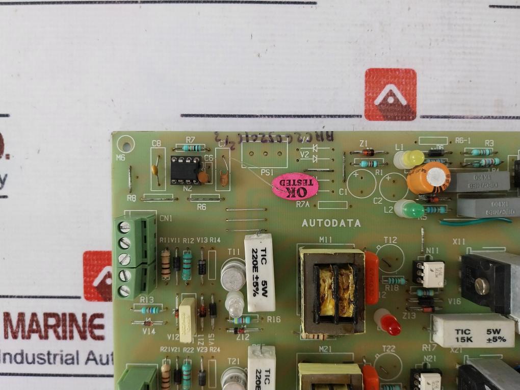 Autodata Ad200-pt-1 Printed Circuit Board Rev: C Used