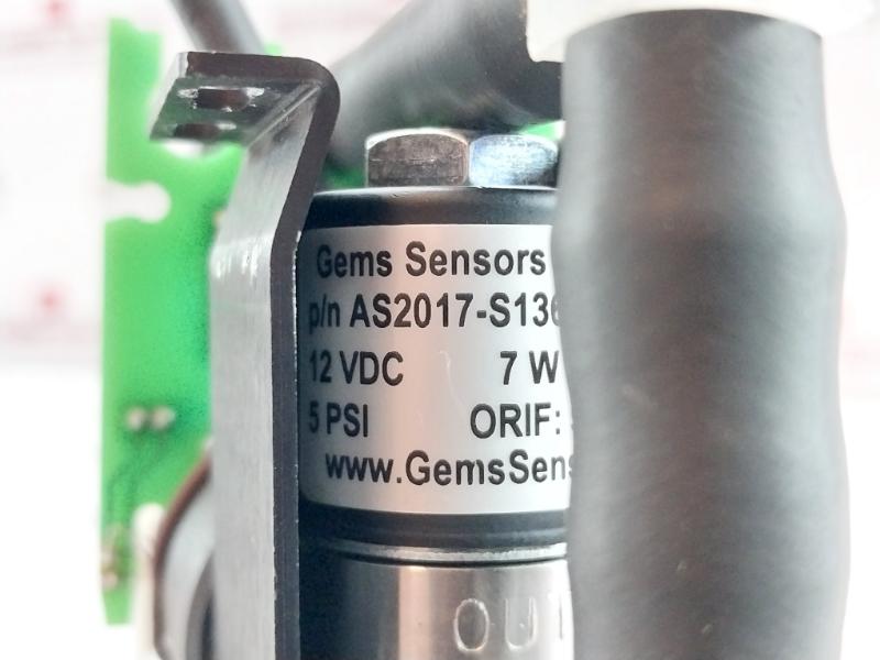 Automated Fluid Sampling / Isolation Valve Gems Sensors & Controls As2017-s136