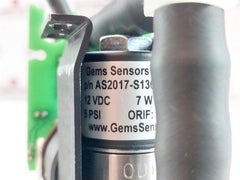 Automated Fluid Sampling / Isolation Valve Gems Sensors & Controls As2017-s136