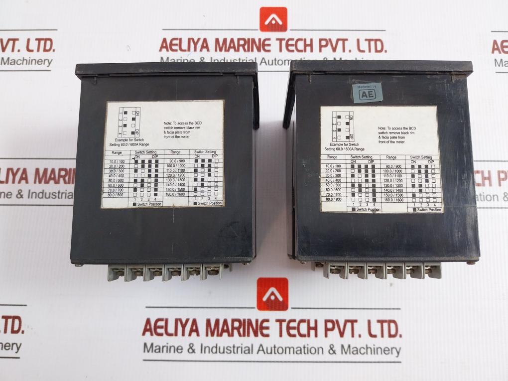 Automatic Electric 0-10.0-160.0 Aac Digital Ac Ammeter Ass96D
