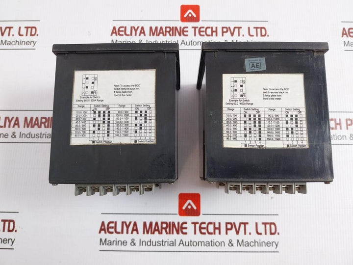 Automatic Electric 0-10.0-160.0 Aac Digital Ac Ammeter Ass96D