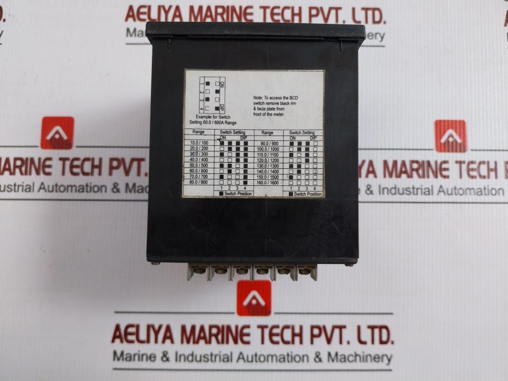 Automatic Electric 0-10.0-160.0 Aac Digital Ac Ammeter Ass96D