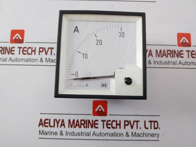 Automatic Electric 0 To 30 A Analog Ammeter