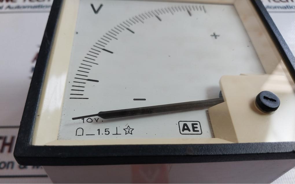 Automatic Electric 10V Voltage Meter