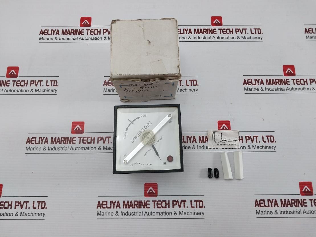 Automatic Electric 50 Hz Synchroscope Meter 415/110V~