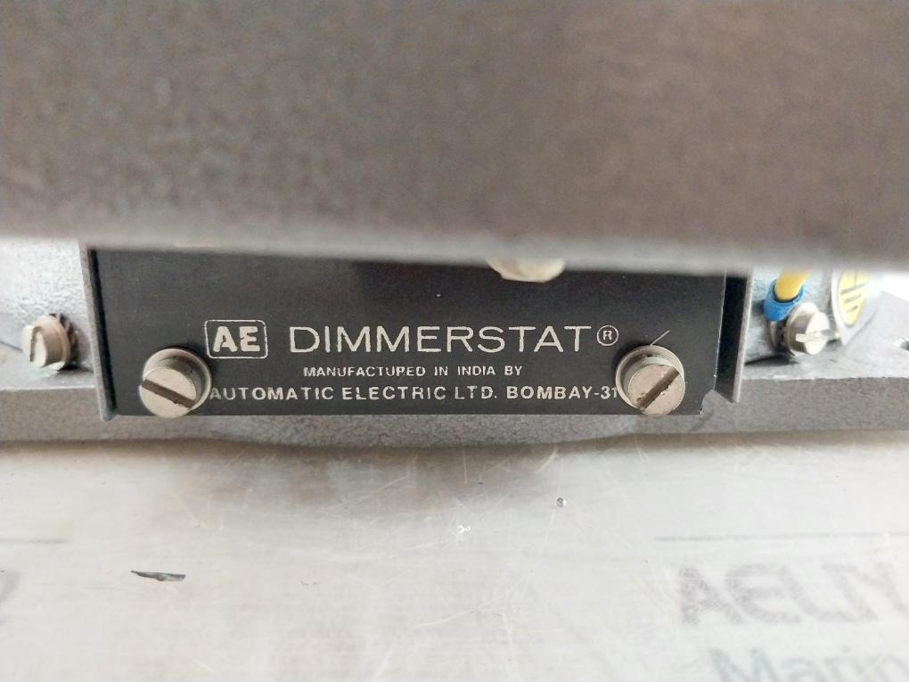 Automatic Electric 8 D-1P Variable Autotransformer 2 Meter