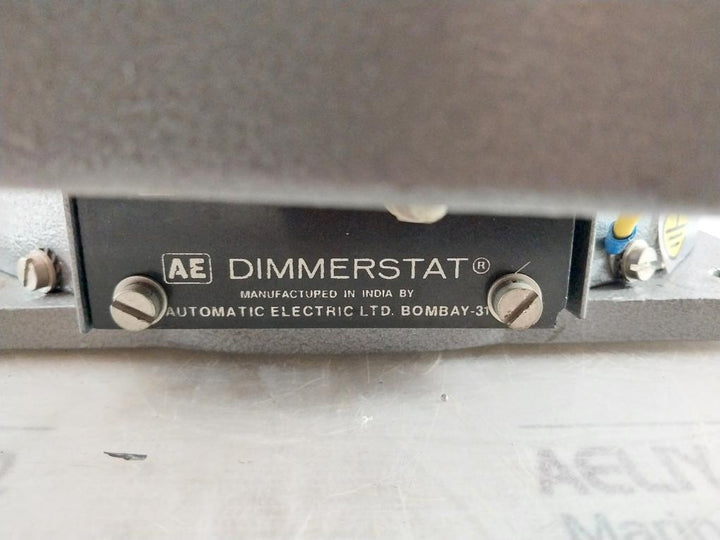 Automatic Electric 8 D-1P Variable Autotransformer 2 Meter