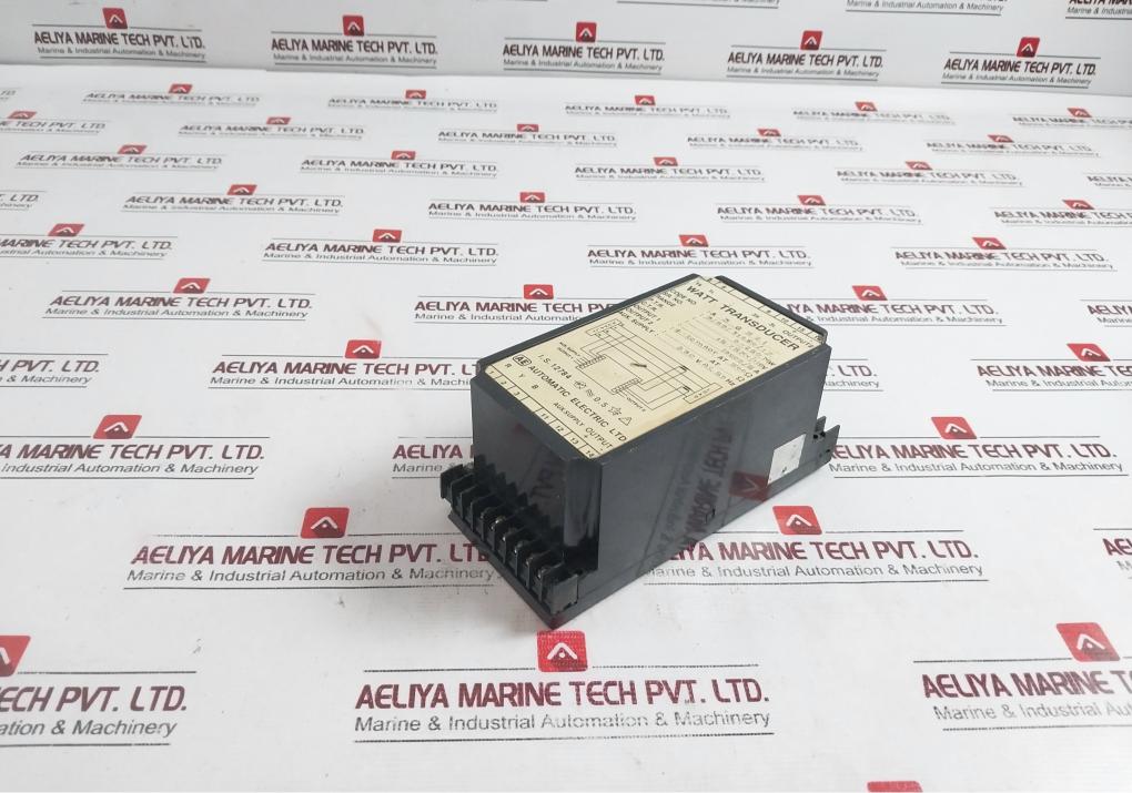 Automatic Electric A3G521 Watt Transducer 0-250mW 15.75kV/110V