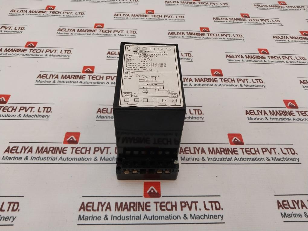Automatic Electric Ac Current Transducer 0-150 Aac