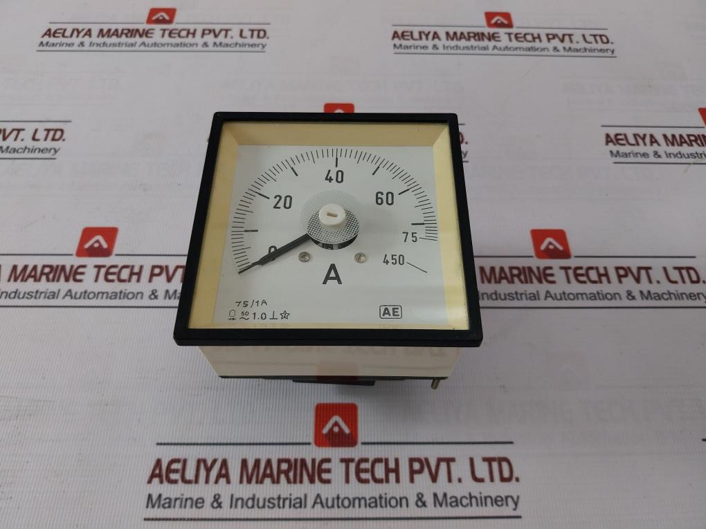 Automatic Electric Analog Ammeter 0-450 A 75/1A 05/2/109741/20