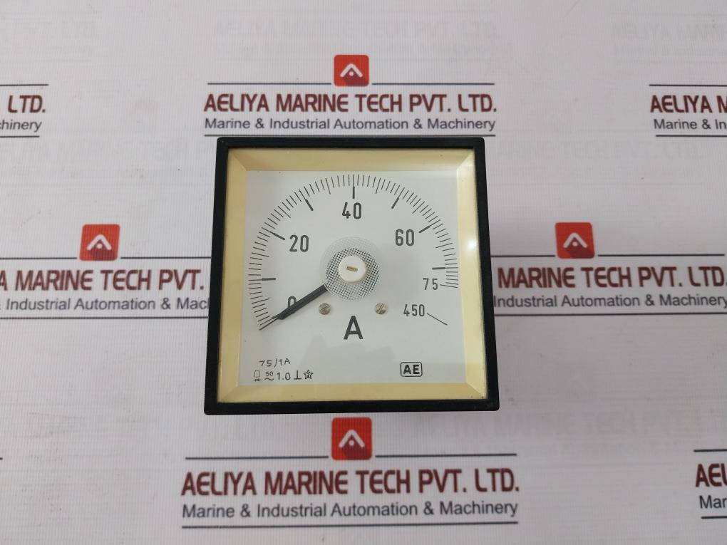 Automatic Electric Analog Ammeter 0-450 A 75/1A 05/2/109741/20