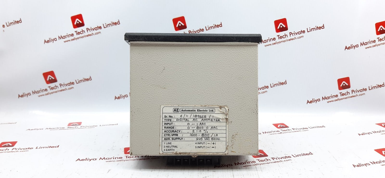 Automatic Electric Digital Ac Ammeter, 0-1aac