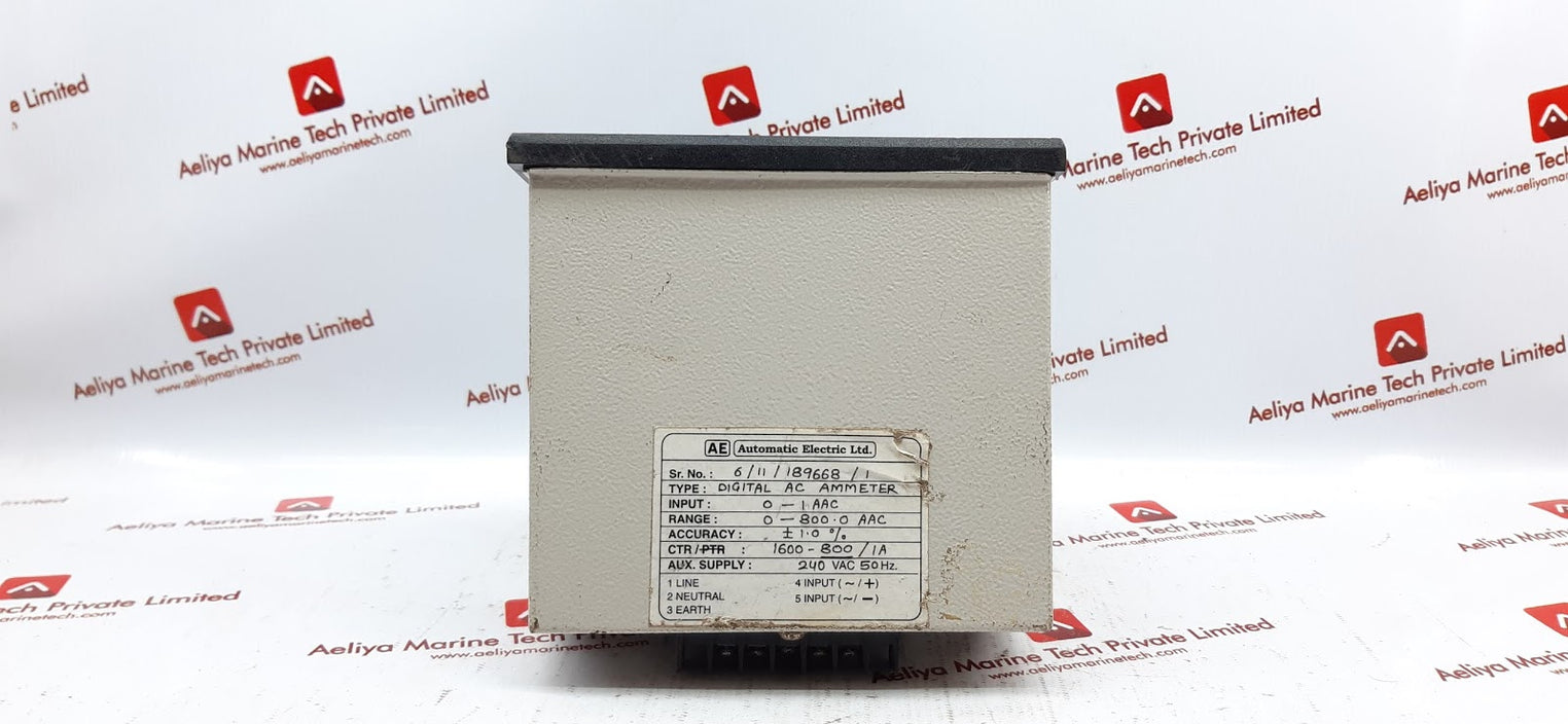 Automatic Electric Digital Ac Ammeter, 0-1aac