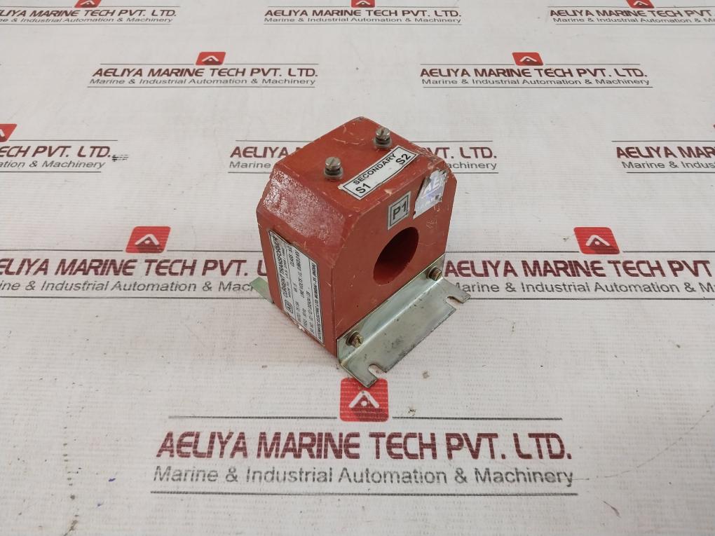Automatic Electric I.S.S.2705/1992 Current Transformer 75/5A 50Hz I.L.0.66/3.0Kv