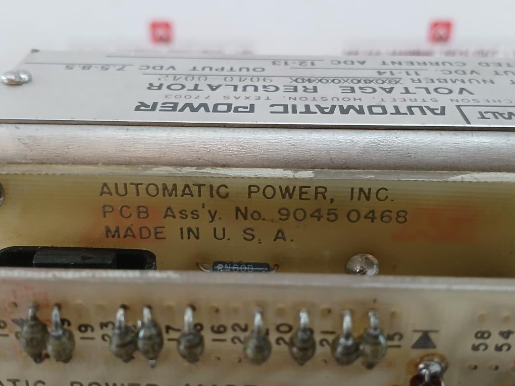 Automatic Power Voltage Regulator Pcb Module 9040-0042