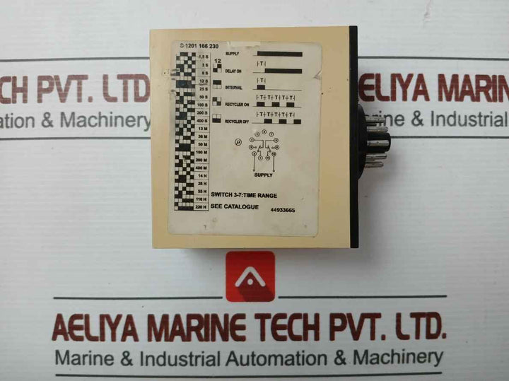 Automatic Start Combi Timer By Carlo Gavazzi Part No: S 1201 166 230