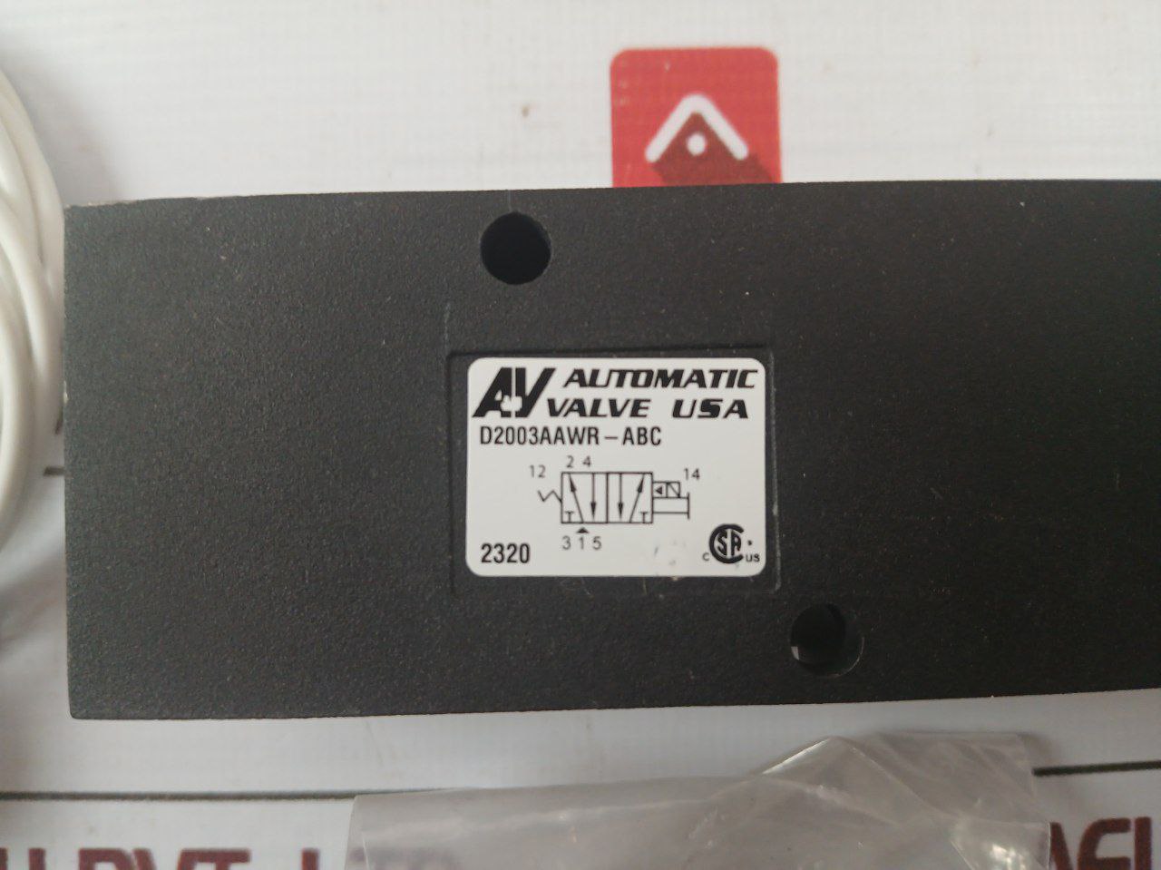 Automatic Valve D2003aawr-abc 5/2 Way Valve With Solenoid Pilot Control 230v