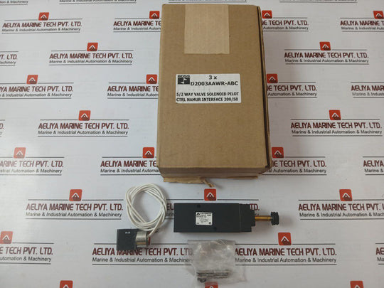 Automatic Valve D2003aawr-abc 5/2 Way Valve With Solenoid Pilot Control 230v
