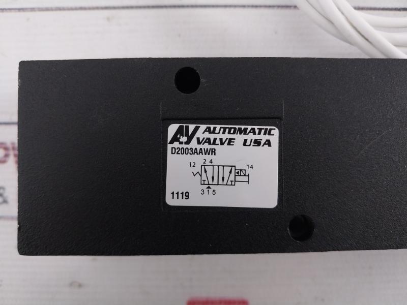 Automatic Valve D2003Aawr Namur Interface Solenoid Valve, 230V 50/60Hz, 10 Bar