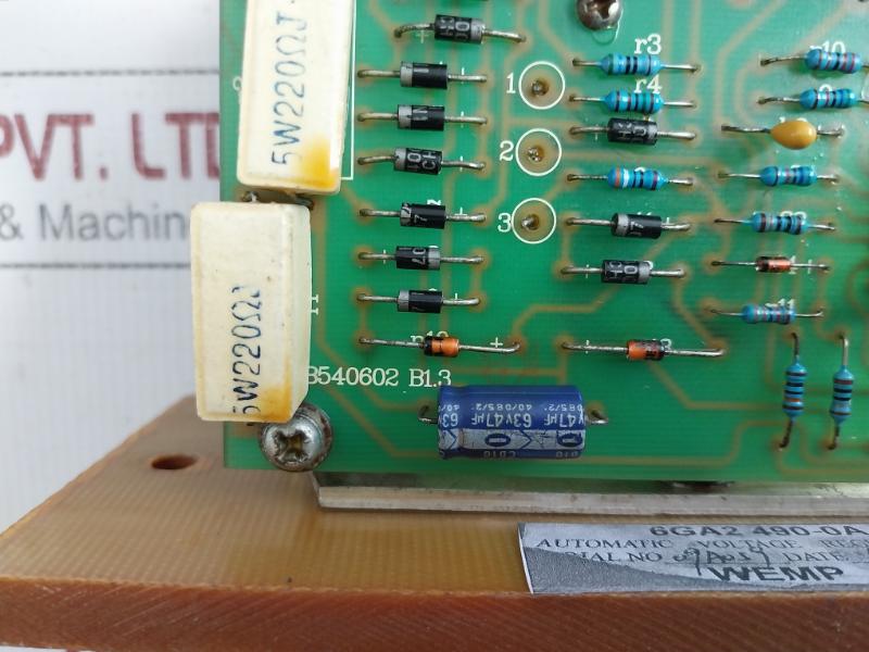 Automatic Voltage Regulator 6Ga2 490-0A Siemens
