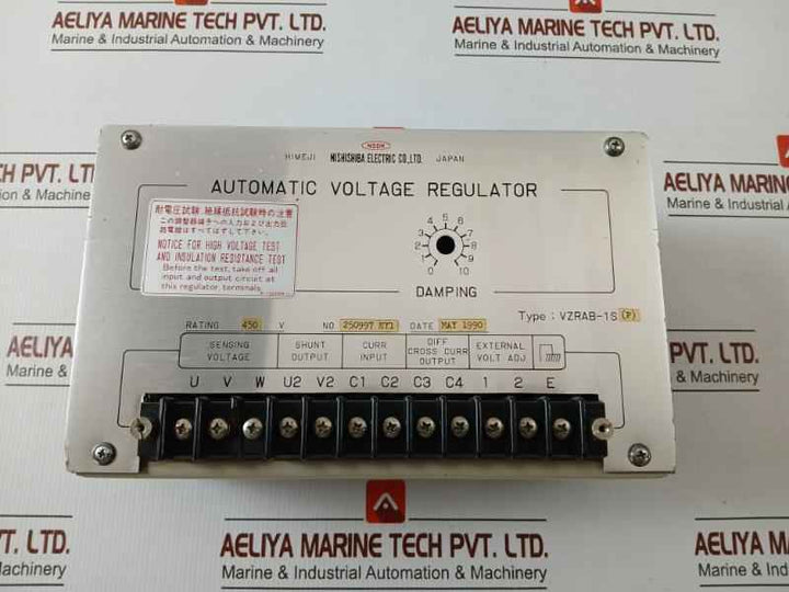 Automatic Voltage Regulator Vzrab-1S(P) Nishishiba Electric