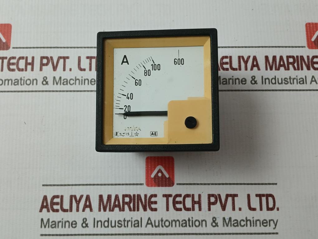 Automatic Electric Analog Ammeter 0-100/600A